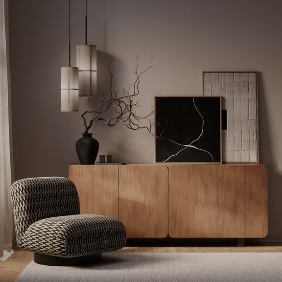 Křeslo Graff s otočnou základnou