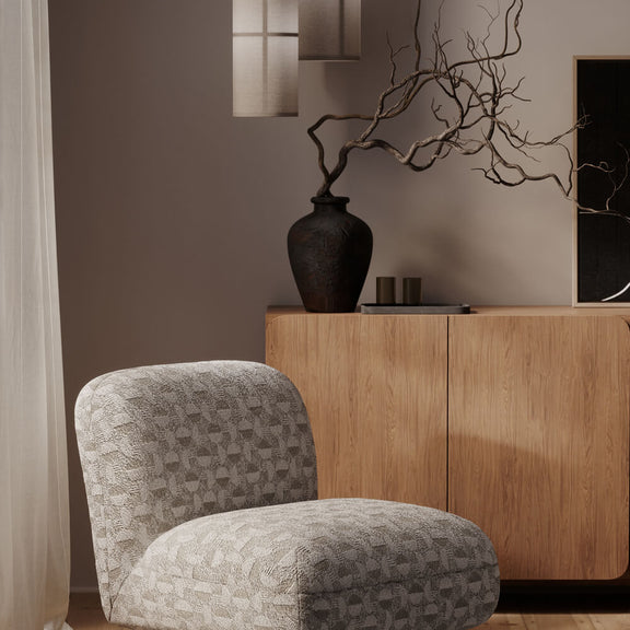 Křeslo Onde s otočnou základnou