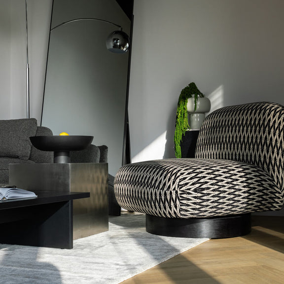 Křeslo Graff s otočnou základnou