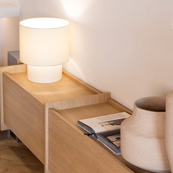 Závěsná TV skříňka Clea - dub Gaja