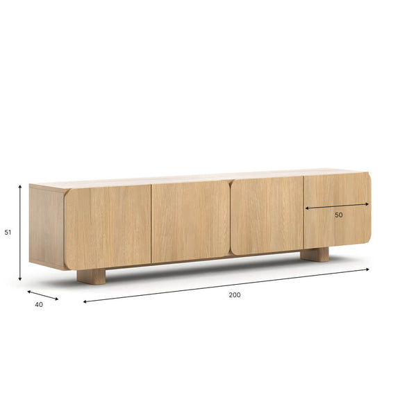 TV stolek Elio - dub Gaja