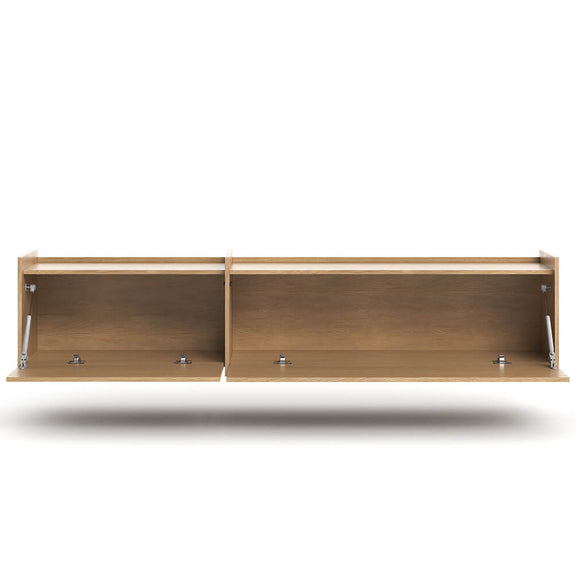 Závěsná TV skříňka Clea - dub Gaja