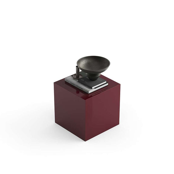 Odkládací stolek KOVU - vínový