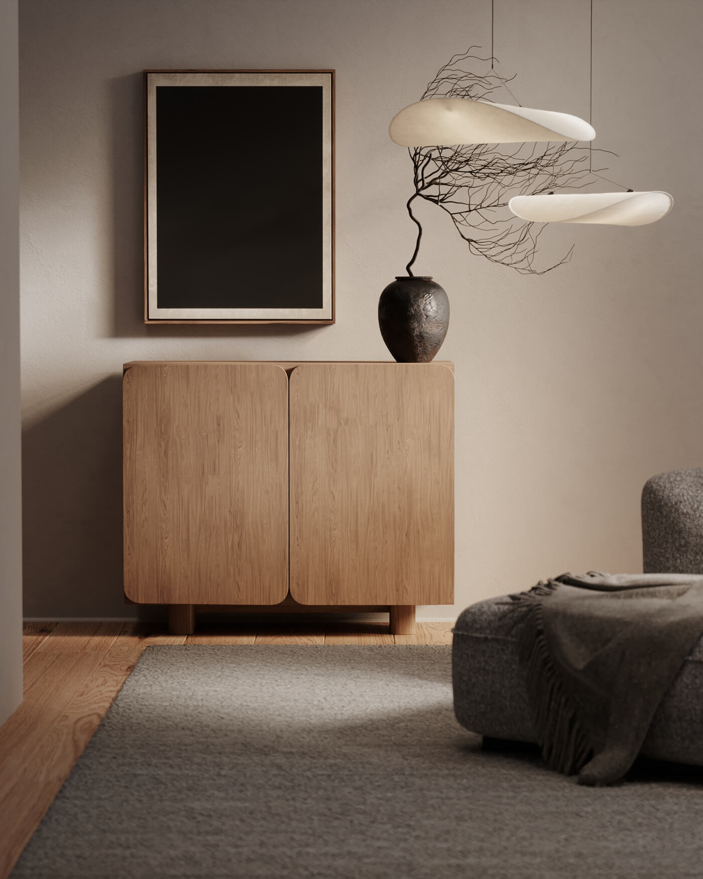 Komoda Elio Malá - Dub Casella