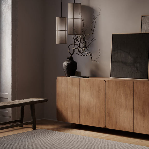 Velká komoda Elio - dub Casella