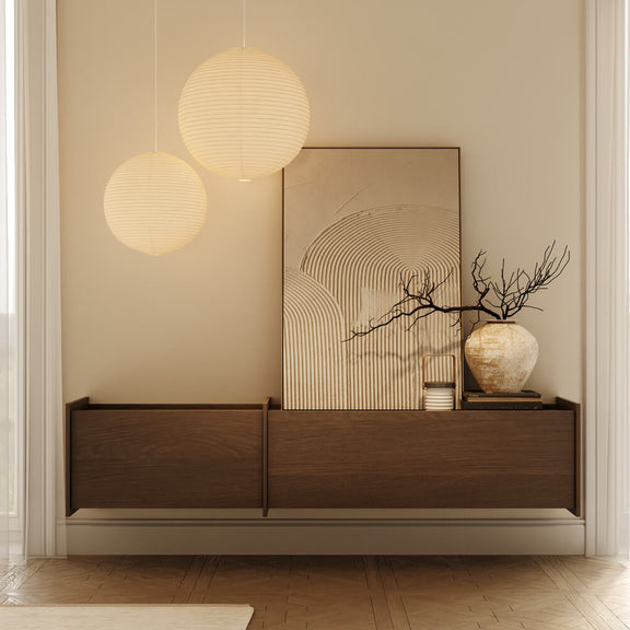 Závěsná TV skříňka Clea - dub Dunin