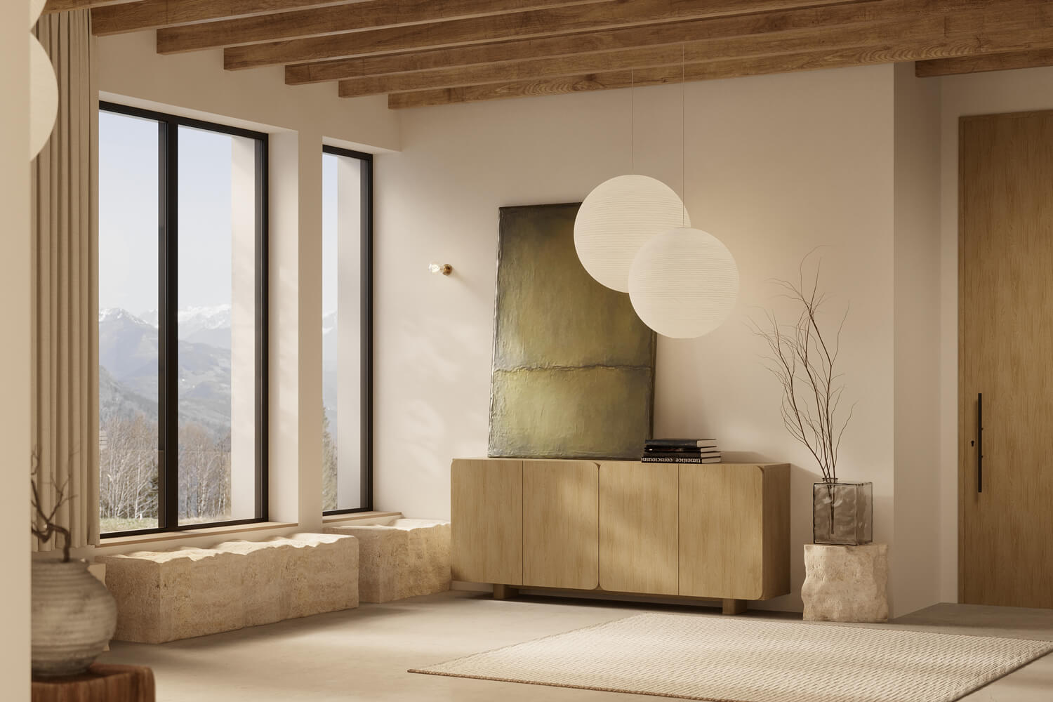 Velká komoda Elio - dub Gaja