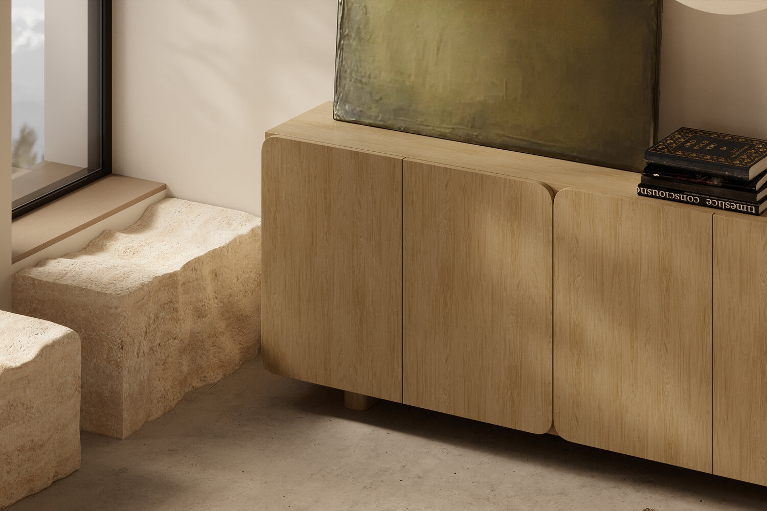 Velká komoda Elio - dub Gaja