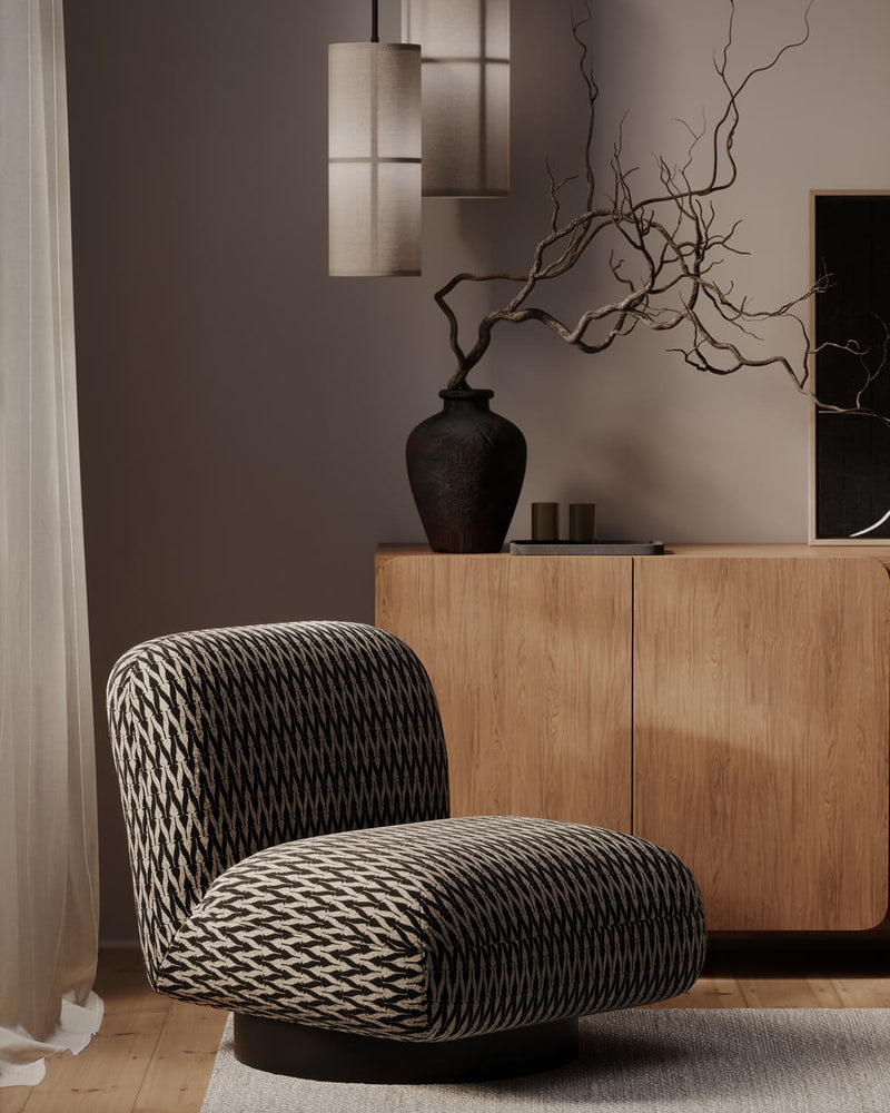 Křeslo Onde s otočnou základnou