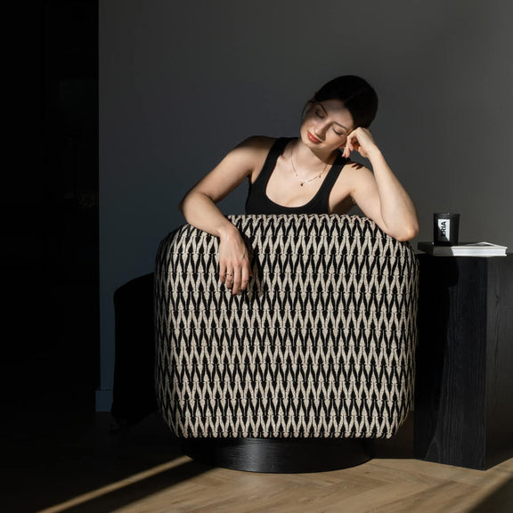 Křeslo Graff s otočnou základnou