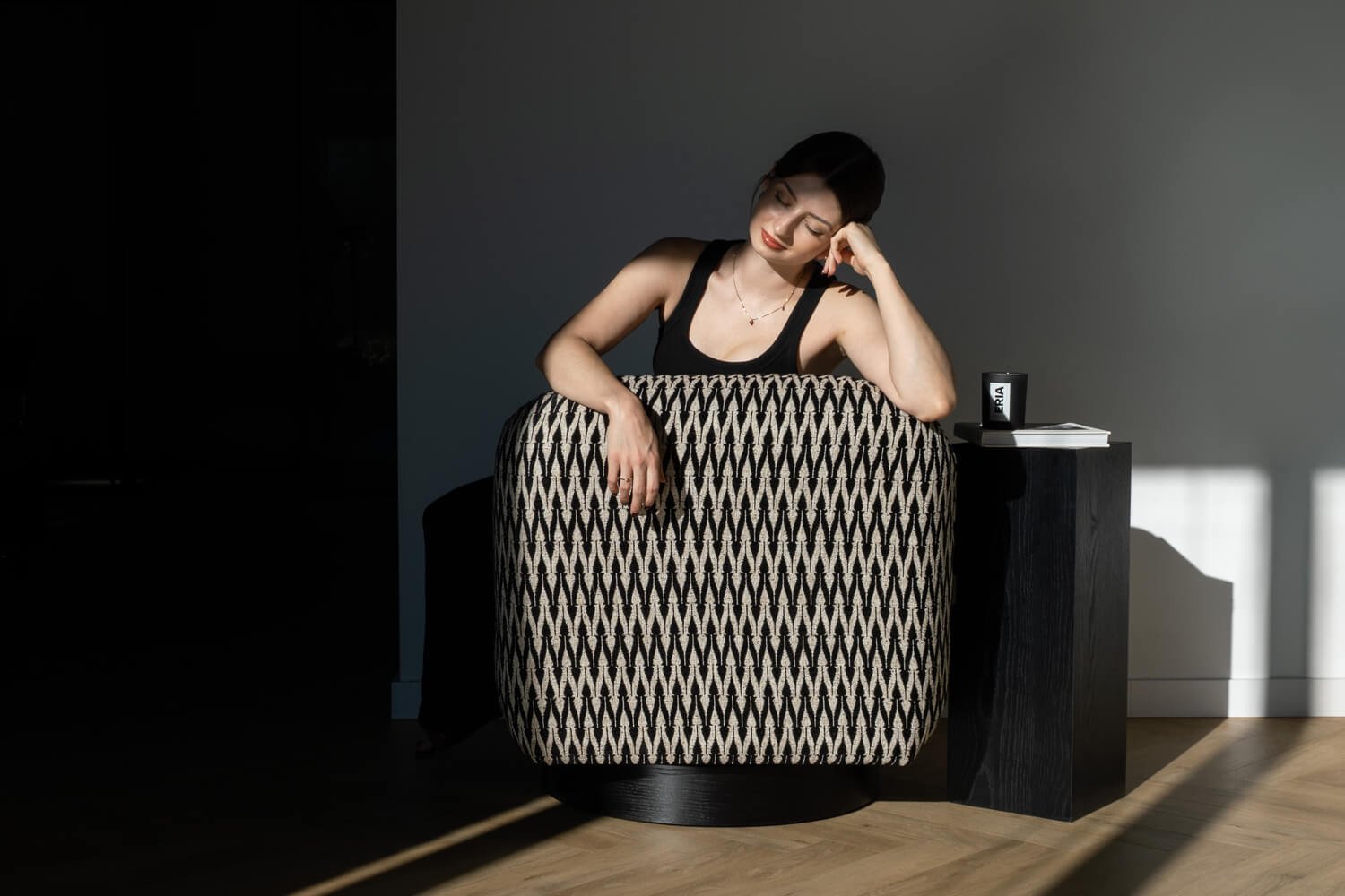 Křeslo Graff s otočnou základnou