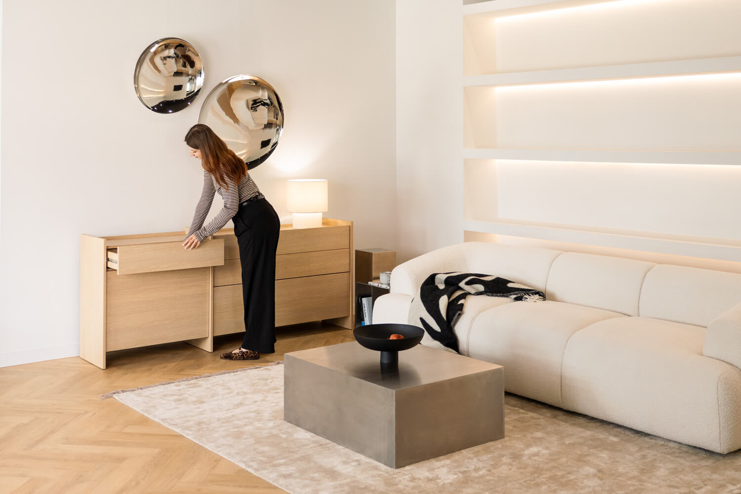 Velká komoda Clea - dub Gaja