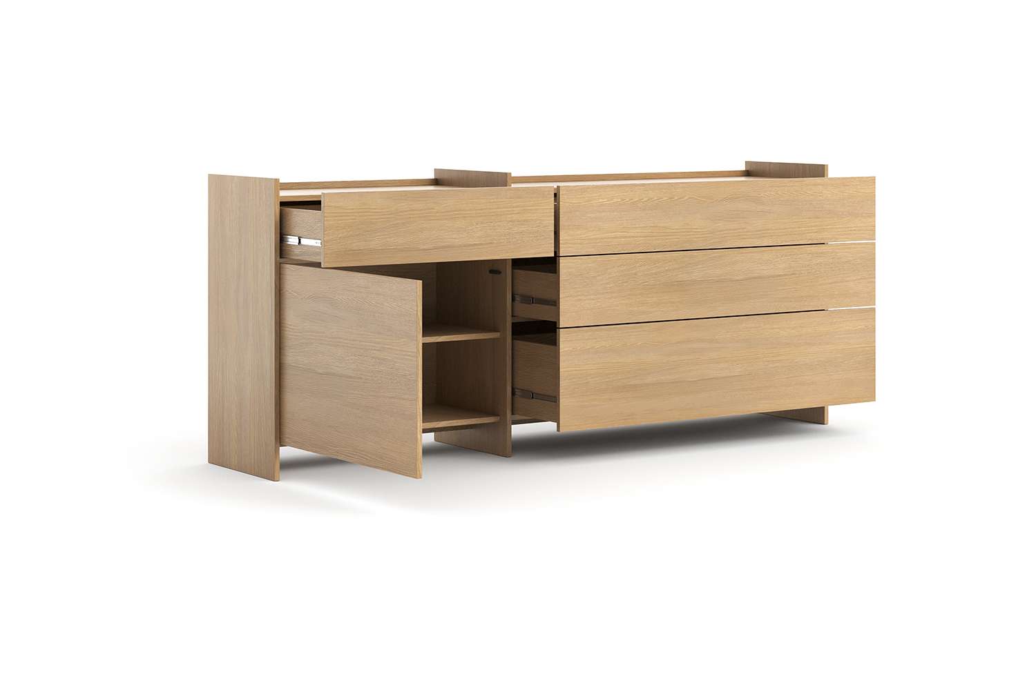 Velká komoda Clea - dub Gaja