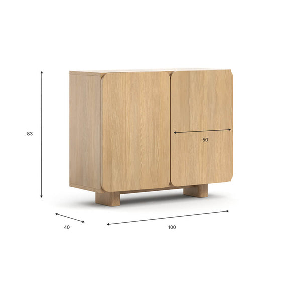 Malá komoda Elio - dub Gaja