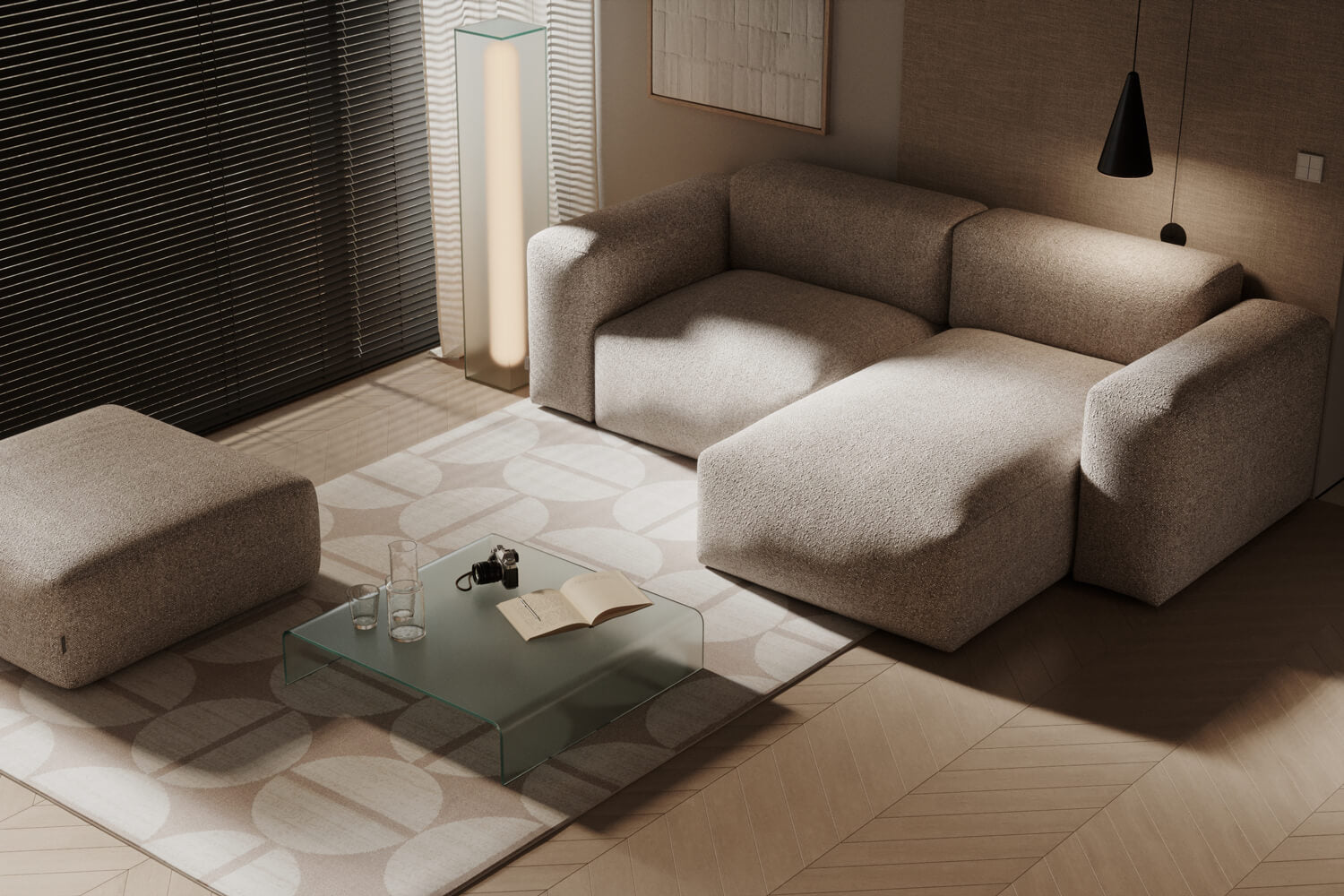 Rohová pohovka Mini Kloo