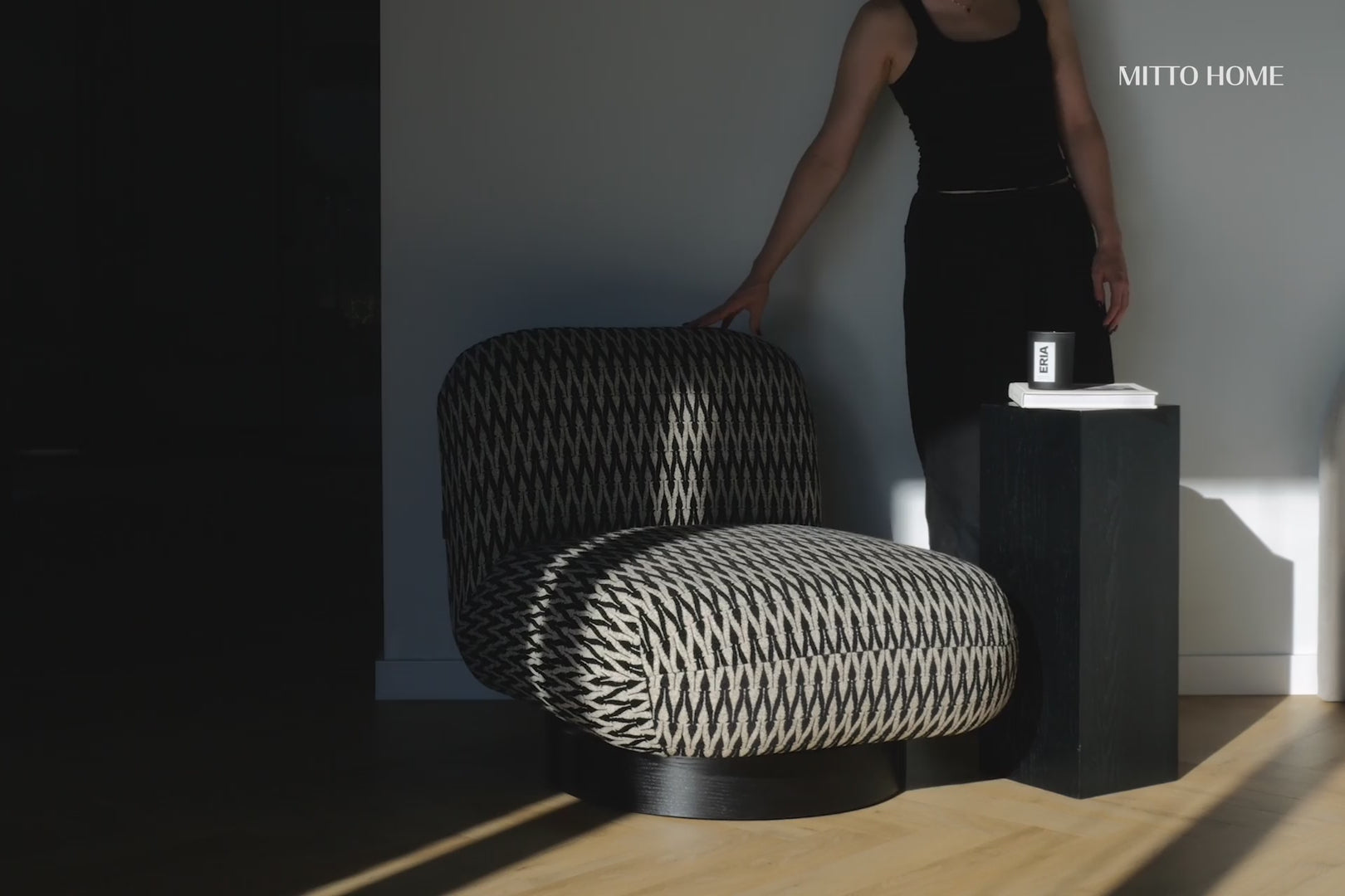 Křeslo Graff s otočnou základnou