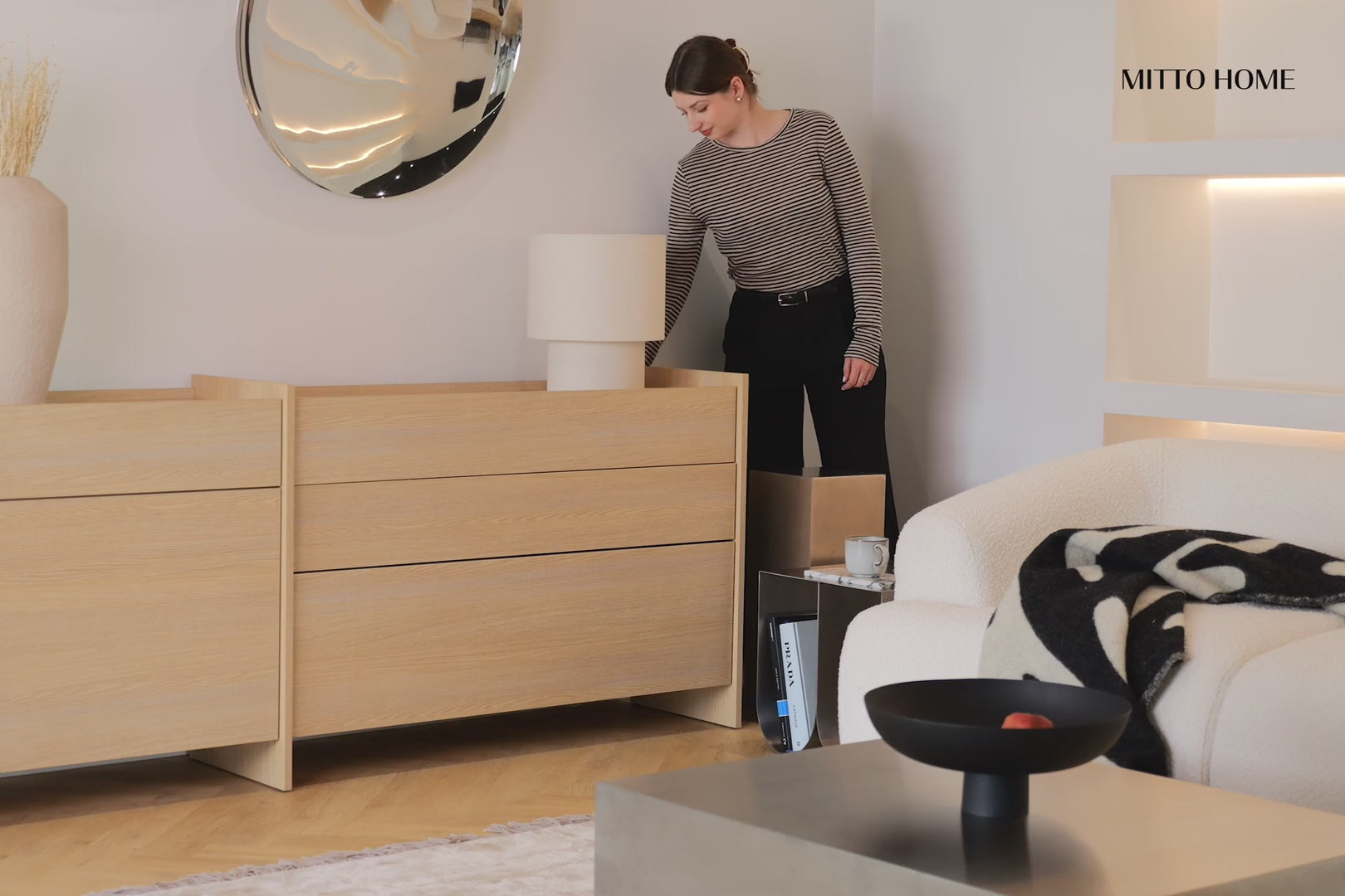 Velká komoda Clea - dub Gaja