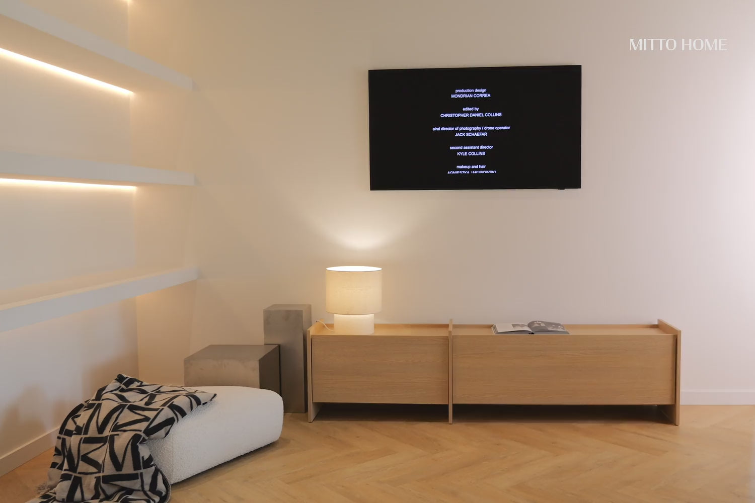 TV stolek Clea - dub Gaja