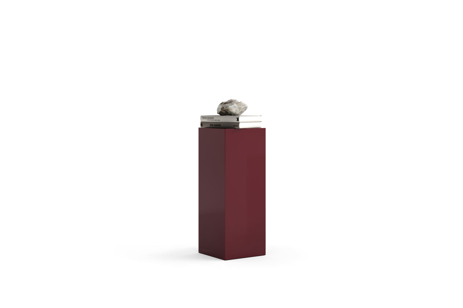 Odkládací stolek KOVU - vínový