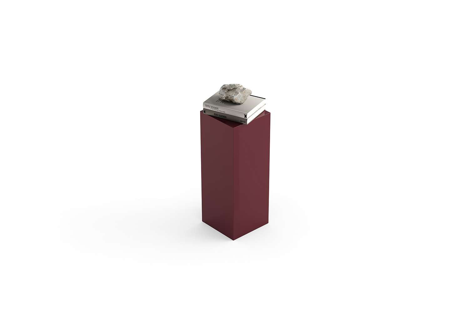 Odkládací stolek KOVU - vínový