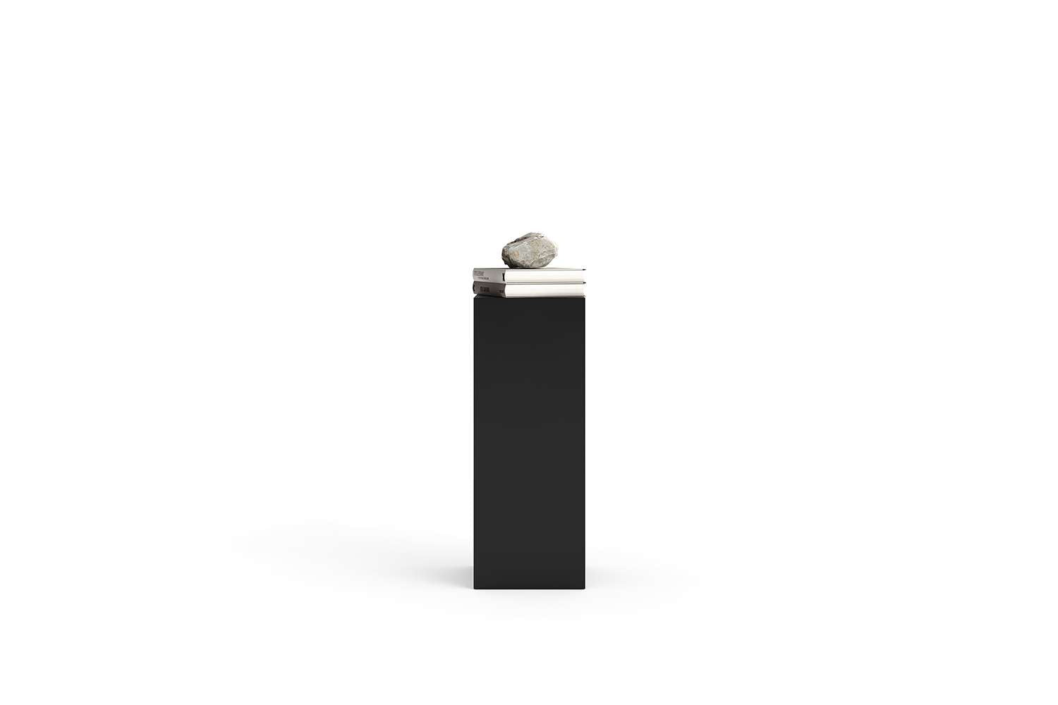 KOVU Odkládací stolek - matně černý