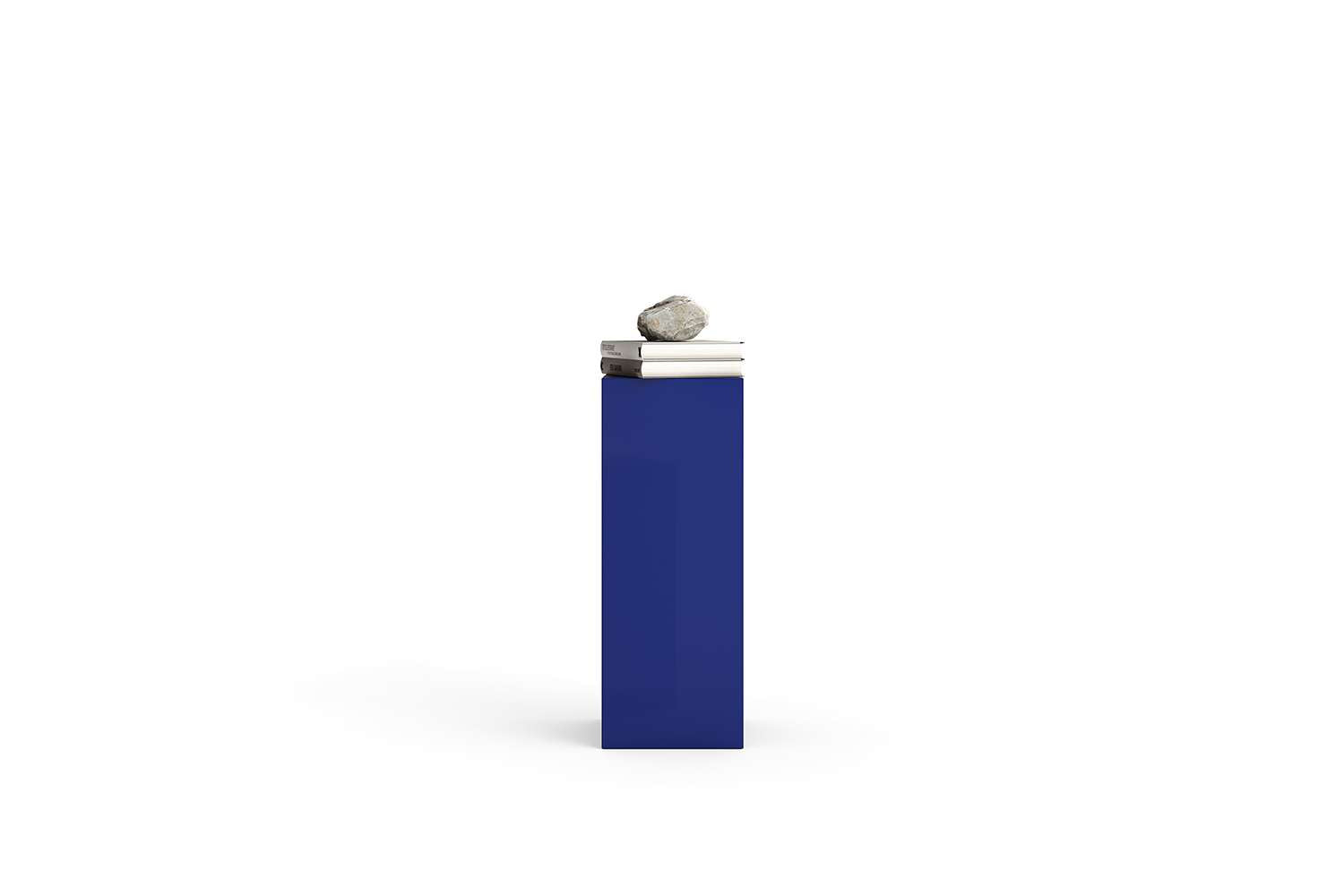 Odkládací stolek KOVU - ultramarínová