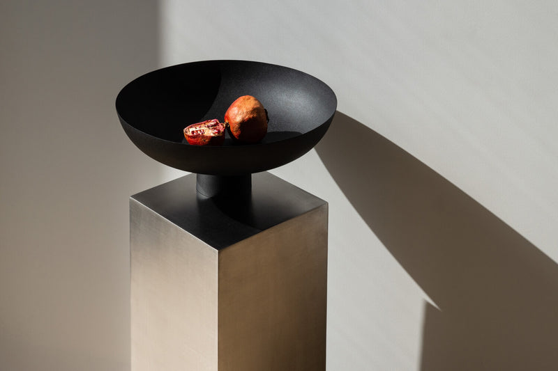 Odkládací stolek KOVU - vínový