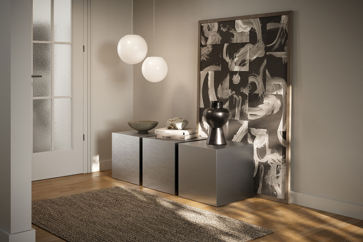 Odkládací stolek KOVU