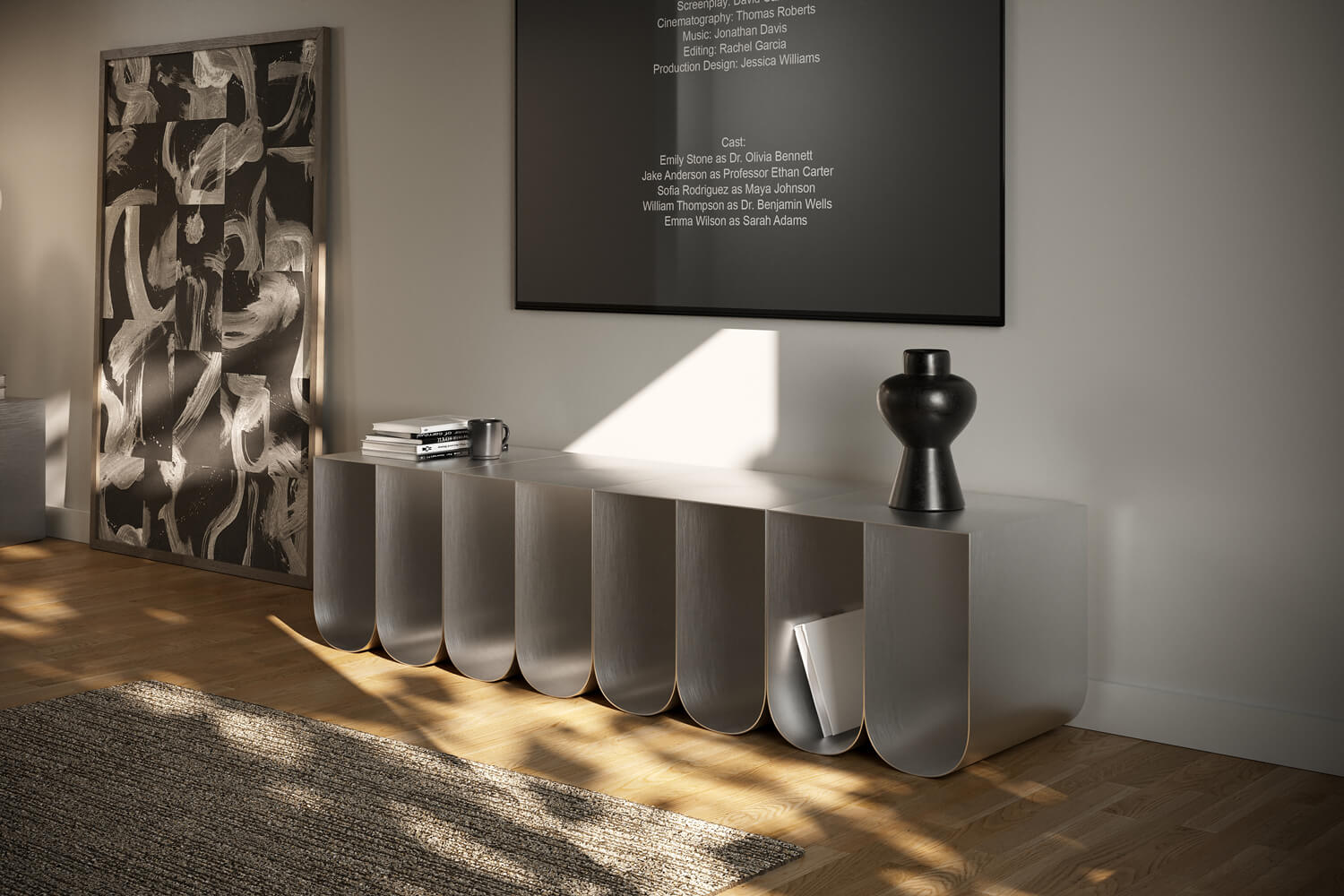 Dekorativní stůl KOVU