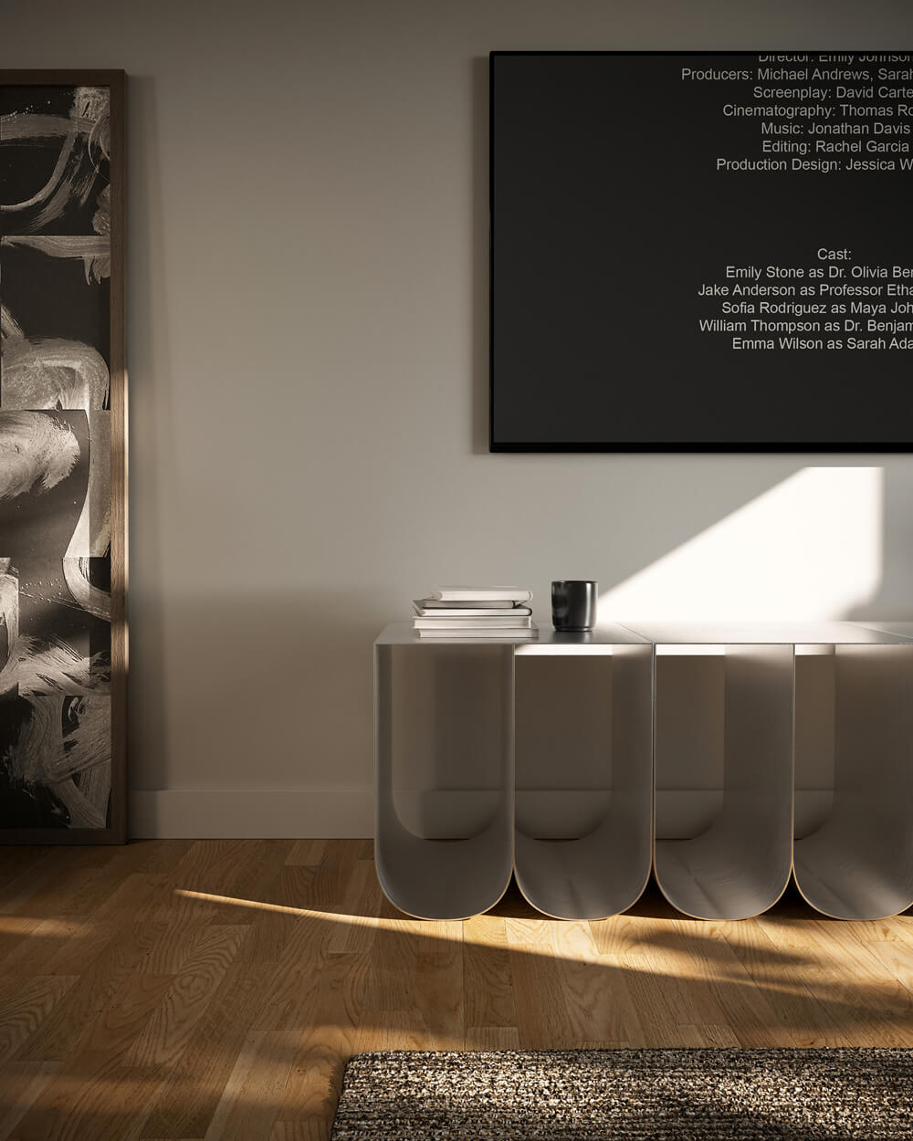 Dekorativní stůl KOVU