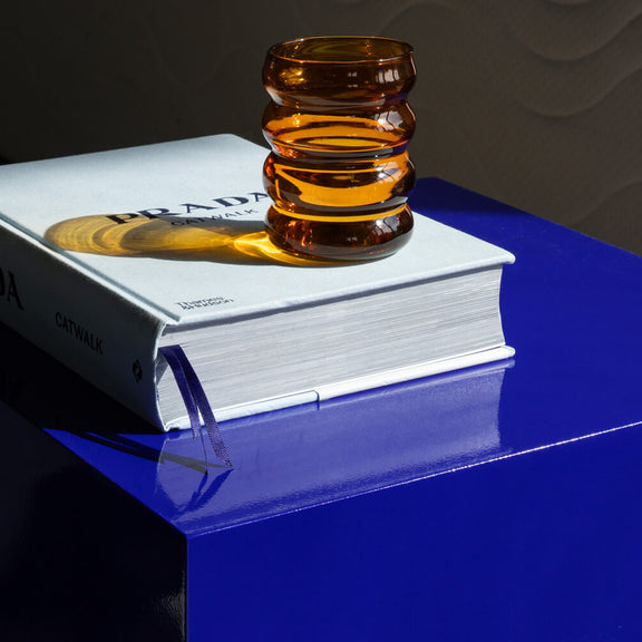 Odkládací stolek KOVU - ultramarínová