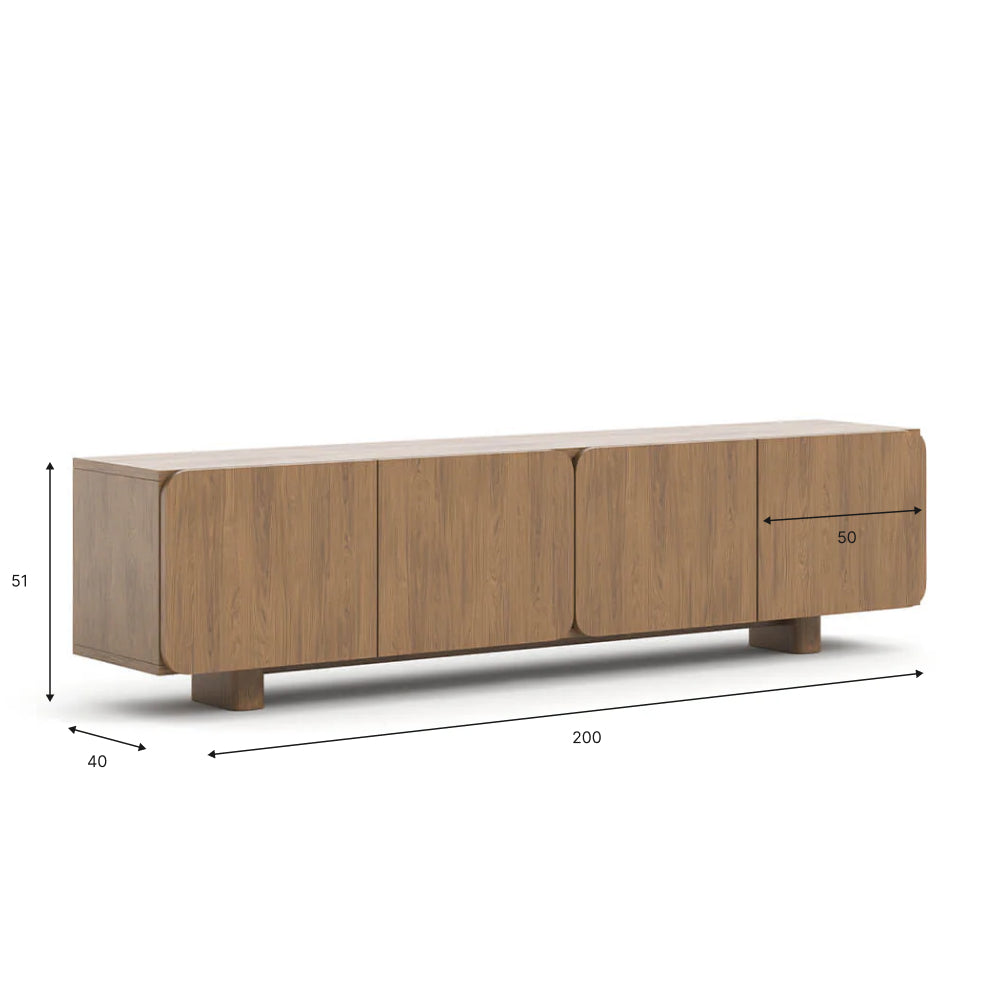 TV stolek Elio - dub Casella