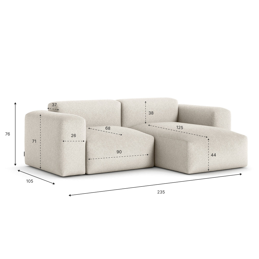 Rohová pohovka Mini Kloo